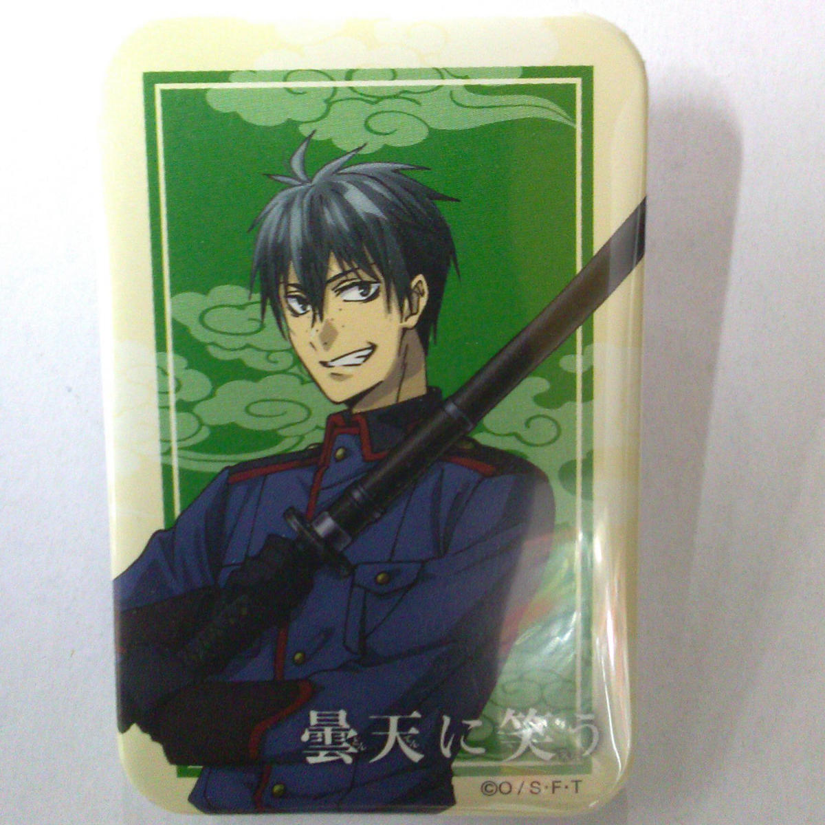 曇天に笑う 外伝 武田 楽鳥 長方形缶バッジ K Books 池袋 ２次元グッズ通販