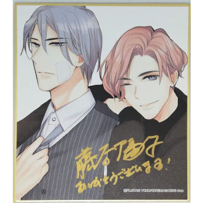 藤谷陽子 Drap Smas ドラスマス 直筆サイン入り色紙 Blグッズ