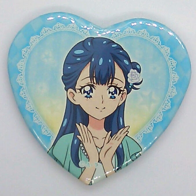 信託 プロダクションプリキュア 缶バッジ 薬師寺さあや キュアアンジュ