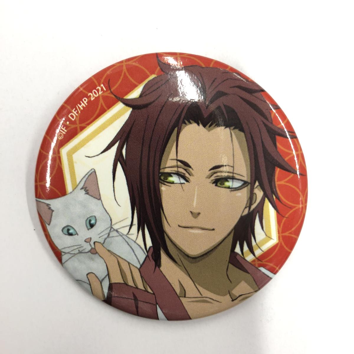 薄桜鬼 SSL OWNDAYS コラボ 缶バッジ 斎藤 キャラポップストア 眼鏡柄