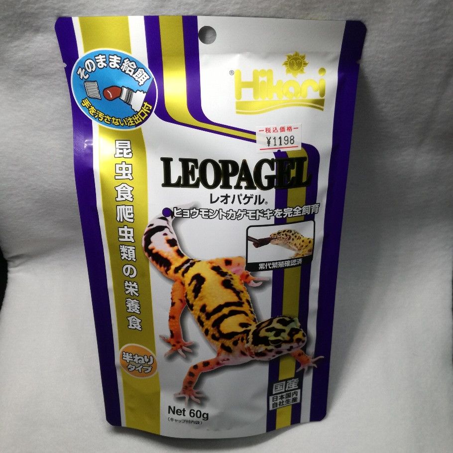 キョーリン レオパゲル 60g 生き物屋pool In Stores