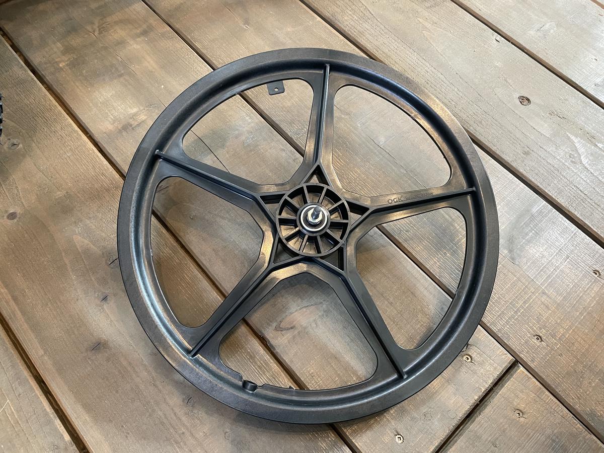 old bmx OGK プラホイール 前後セット BMX ブラック プラホイール キャスト 前後セット レプリカ 20