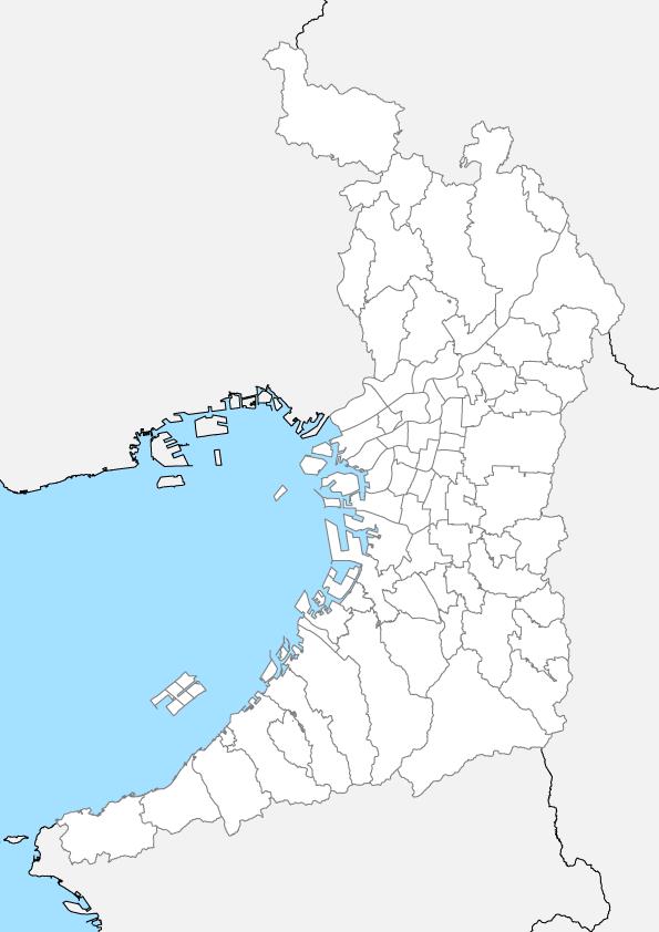 大阪府 市区町村別 白地図 Pdfデータ 地図素材をダウンロードにて販売するお店 今八商店 大阪府 市区町村別 白地図 Pdfデータ 地図素材をダウンロードにて販売するお店 今八商店