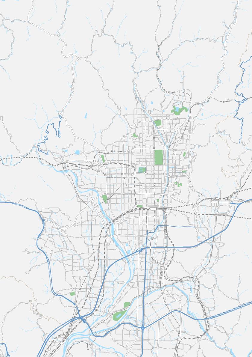 京都 広域 マップ Pdfデータ 地図素材をダウンロードにて販売するお店 今八商店