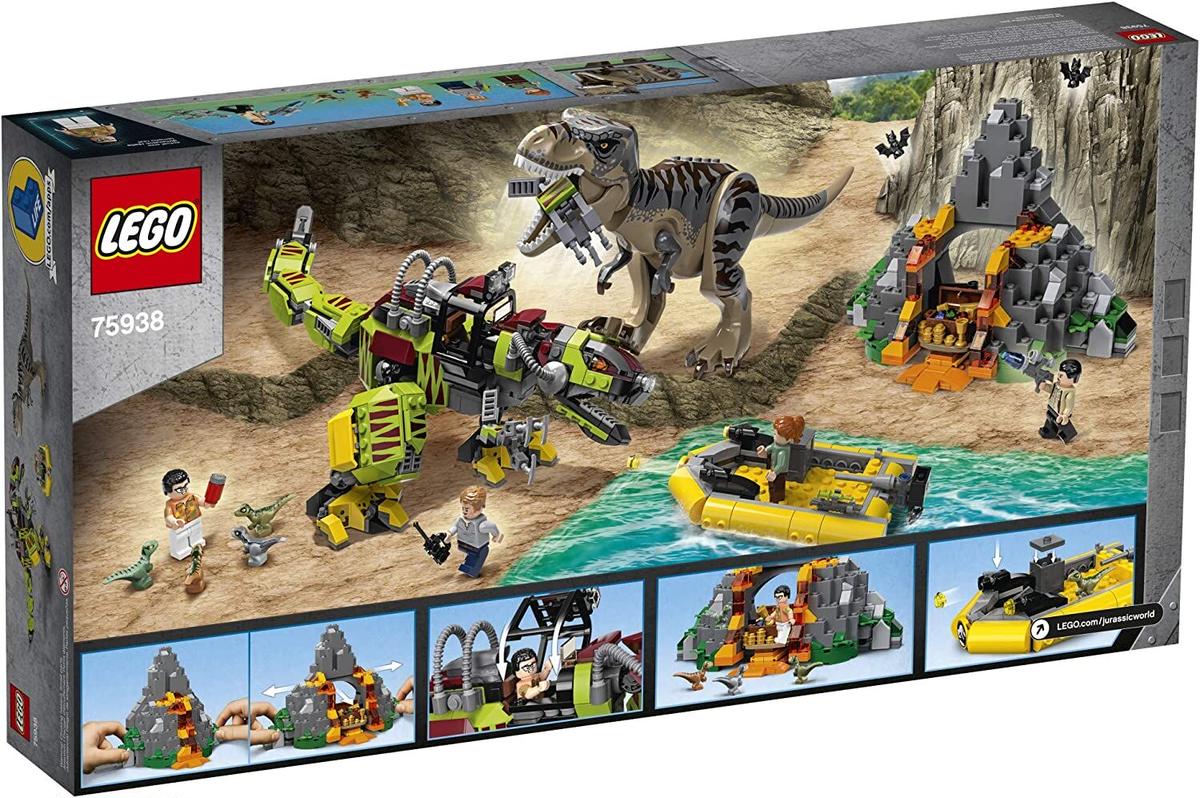 レゴ(LEGO)ジュラシック・ワールド 75938 T-レックス vs ダイノメカの