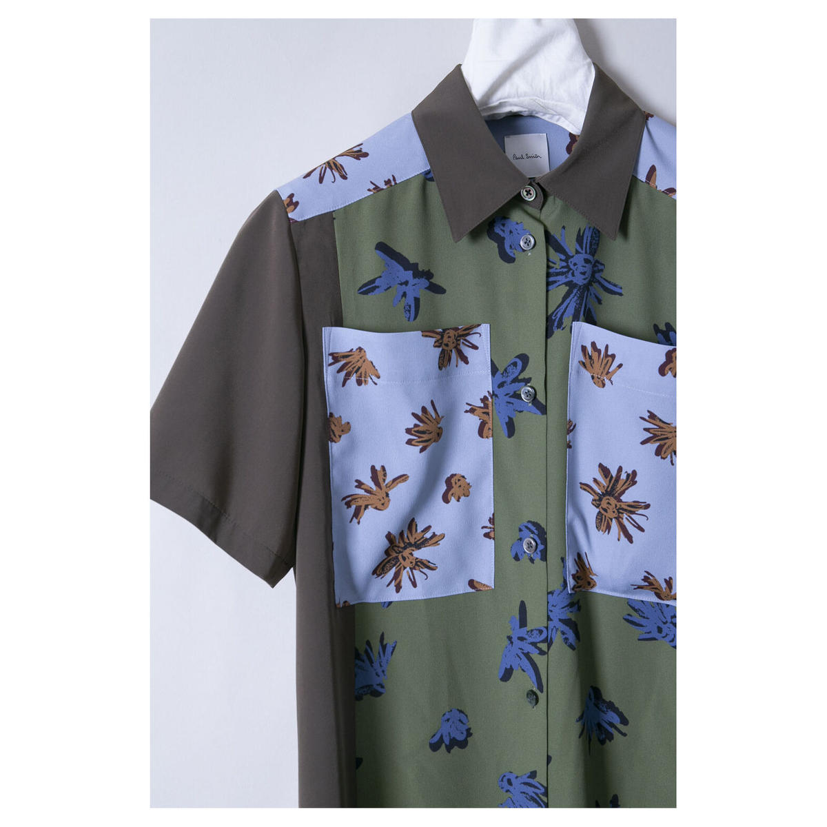 いつでも送料無料 Paul Smith ポールスミス エンブロイダリーシャツ