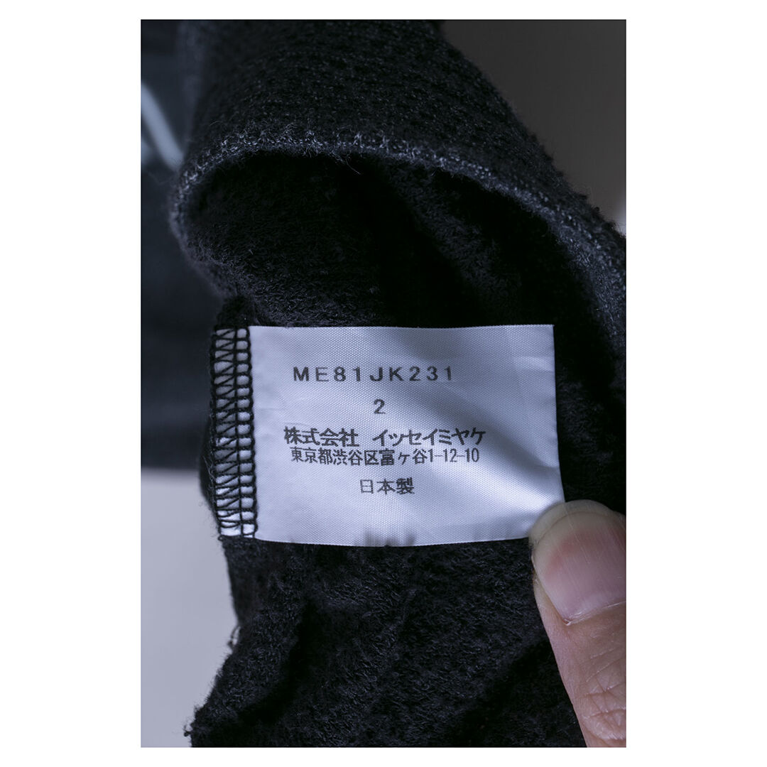 ISSEY MIYAKE MEN/イッセイミヤケメン/生地切替グラフィックプリントT