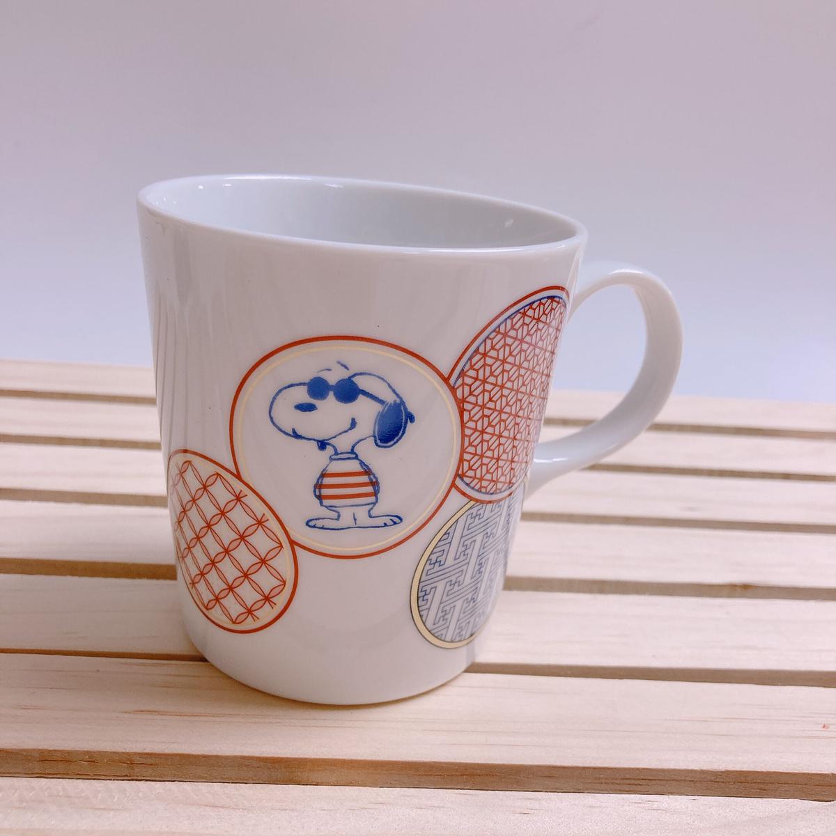 スヌーピー マグカップ 丸紋 松前
