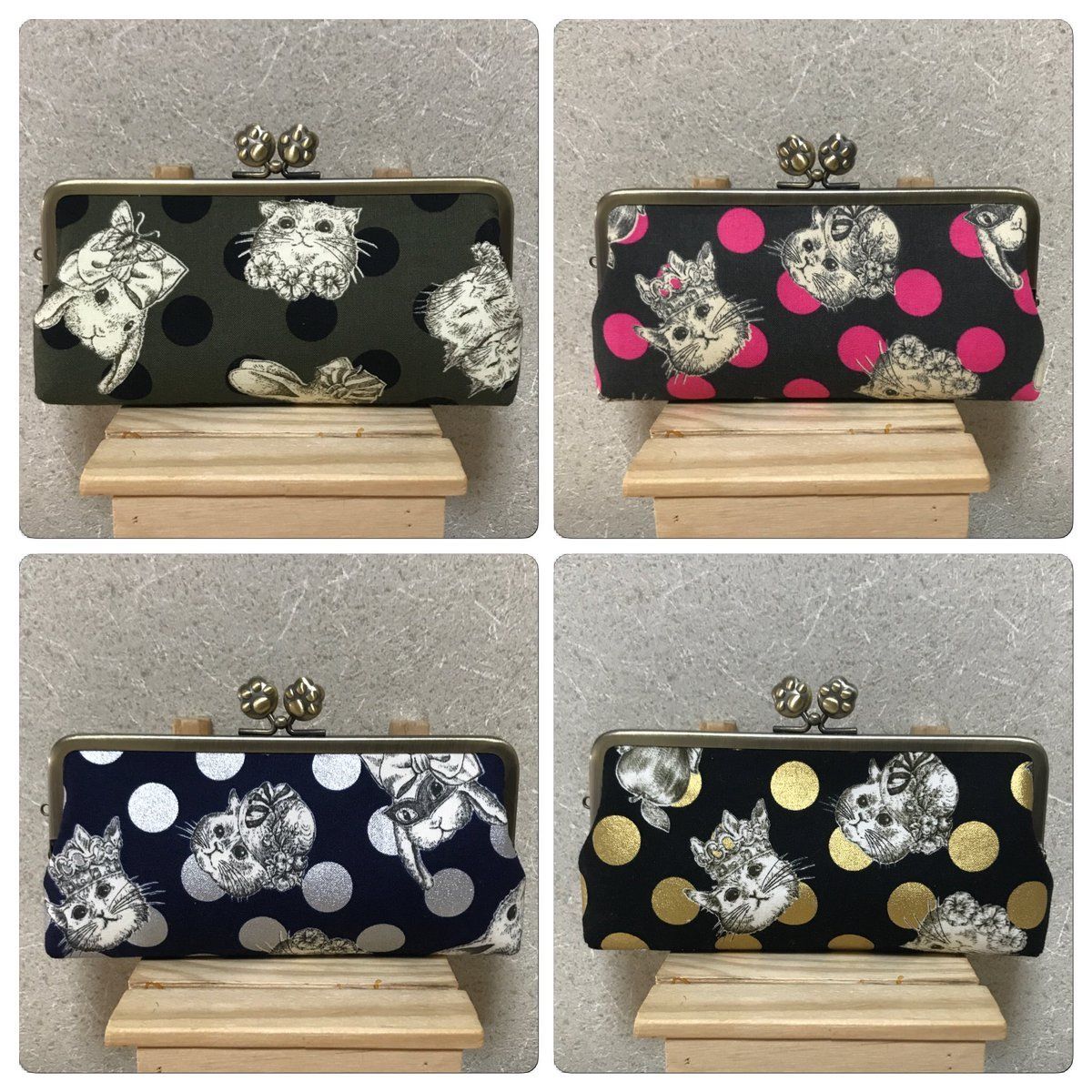 Kt 1002 がま口ペンケースの型紙 レシピ 16 5cm用