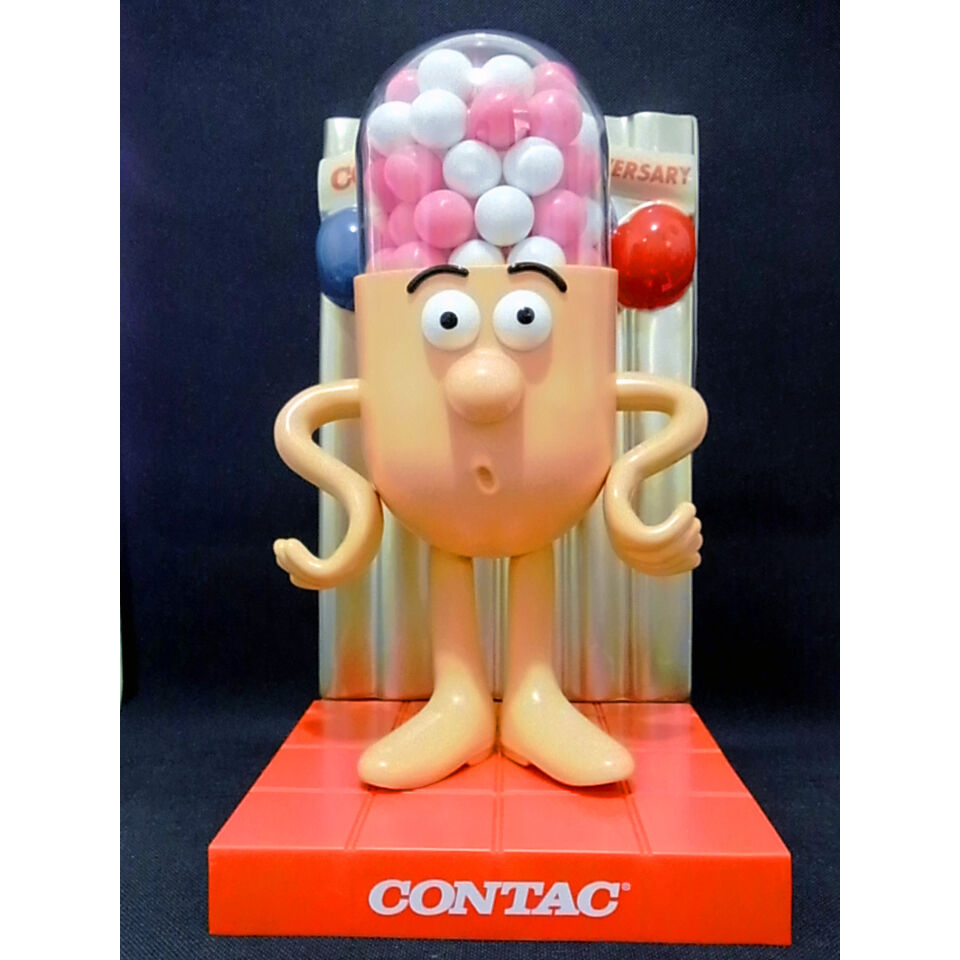 □【希少】Mr.CONTAC ミスターコンタック 約30cm 人形 置物 飾り