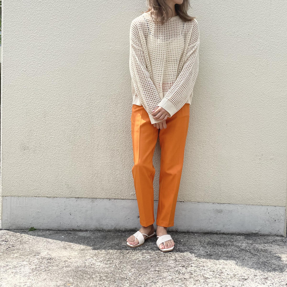 mesh knit tops | Faledge