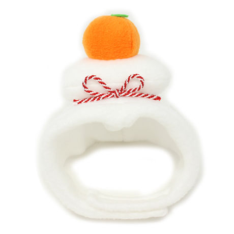 お正月のかぶりもの 鏡餅 Inuto