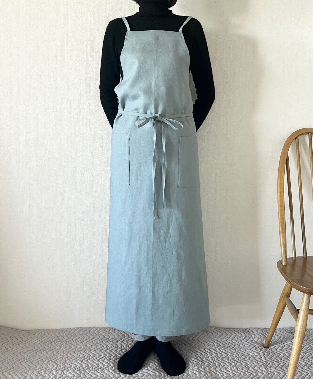 肩のこらないエプロン/配送 iro + iro