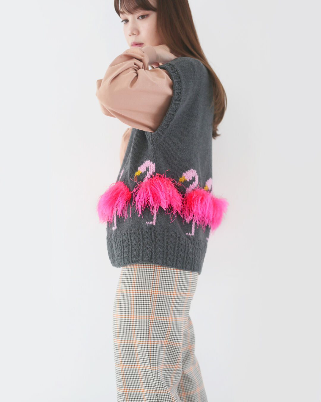東海えりか 毛糸玉のプルオーバー カシミヤのキット 東海えりか 毛糸玉のプルオーバー カシミヤのキット