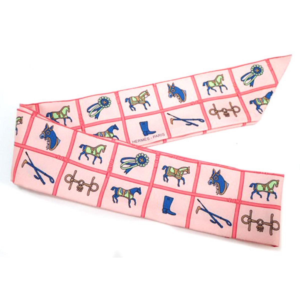 エルメス ＴＷＩＬＬＹ ＰＯＣＫＥＴ タグ付き ツイリー マルチカラー