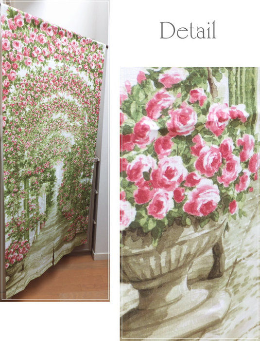 幅85×丈170cm 薔薇・ローズガーデン ロングサイズ のれん 暖簾 | JOYRIDE ... 幅85×丈170cm 薔薇・ローズガーデン ロングサイズ のれん 暖簾 | JOYRIDE ...