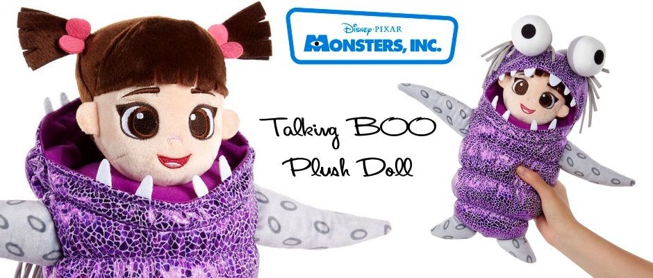 モンスターズ・インク』マテルのしゃべる ブー のぬいぐるみが新発売