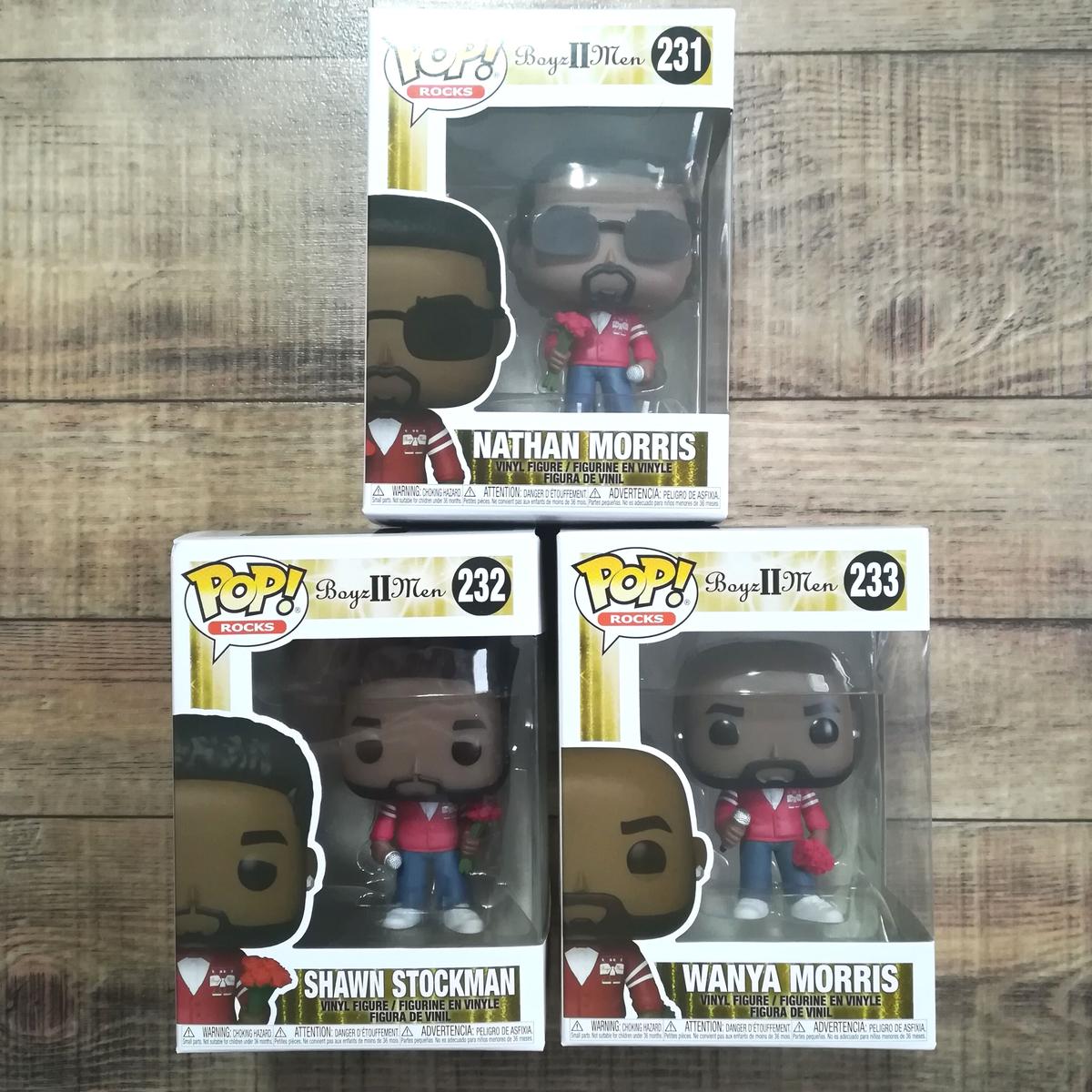 ファンコ ポップ ボーイズiiメン 3体セット Funko Pop Music