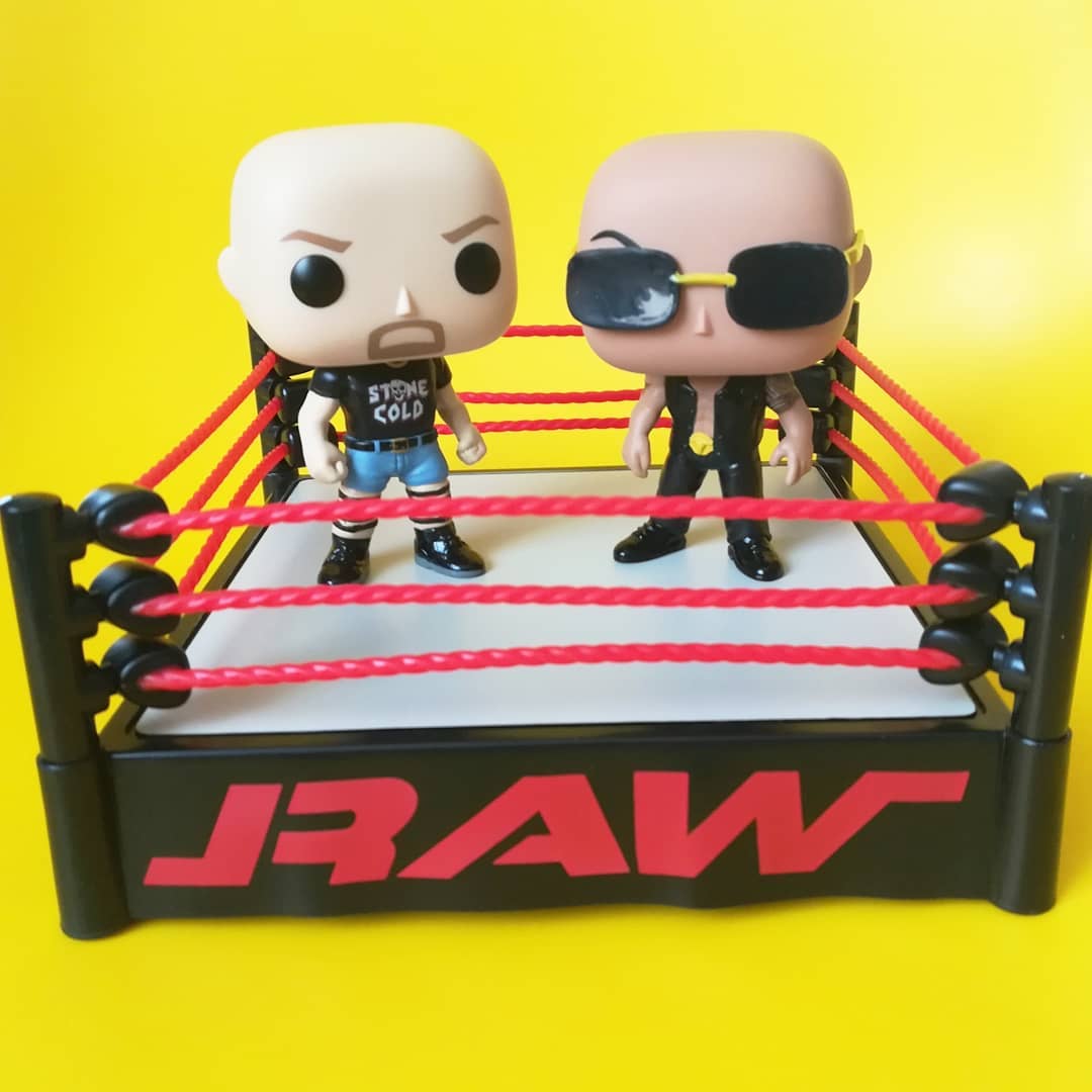 国内外の人気集結! WWE ジョンシナ VS ザ ロック Funko Pop ファンコ