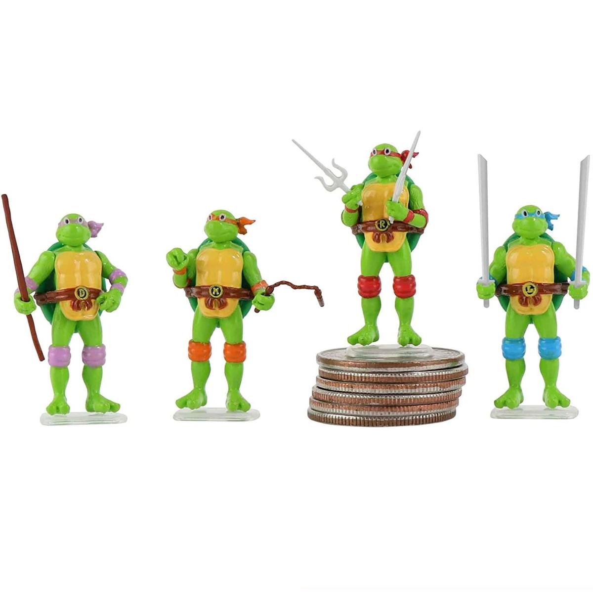 ミュータントタートルズ アクションフィギュア キーチェーン 4種セット World S
