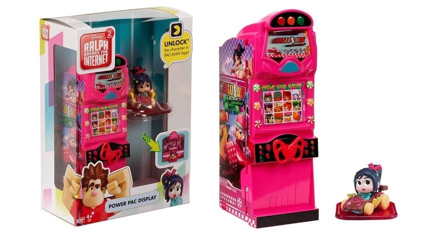 シュガー ラッシュ オンライン シュガーラッシュ アーケードゲーム型のディスプレイケースが