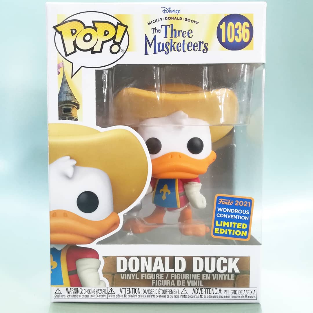 クリアランス卸売り Funko Pop ミッキーグーフィードナルド三銃士3体セット アメコミ