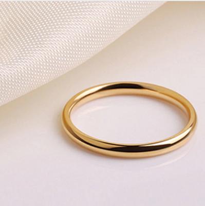 シンプルなゴールドリング Jewelry 22