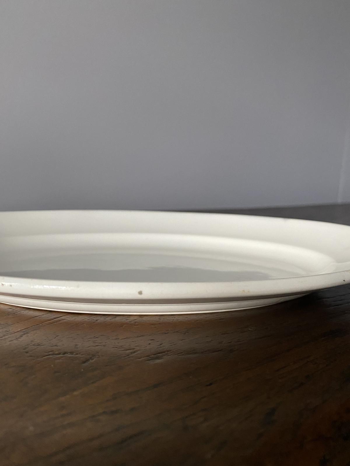 卸売 クレイユモントロー オーヴァル皿 レア 完品 フランス - pinogirl.com