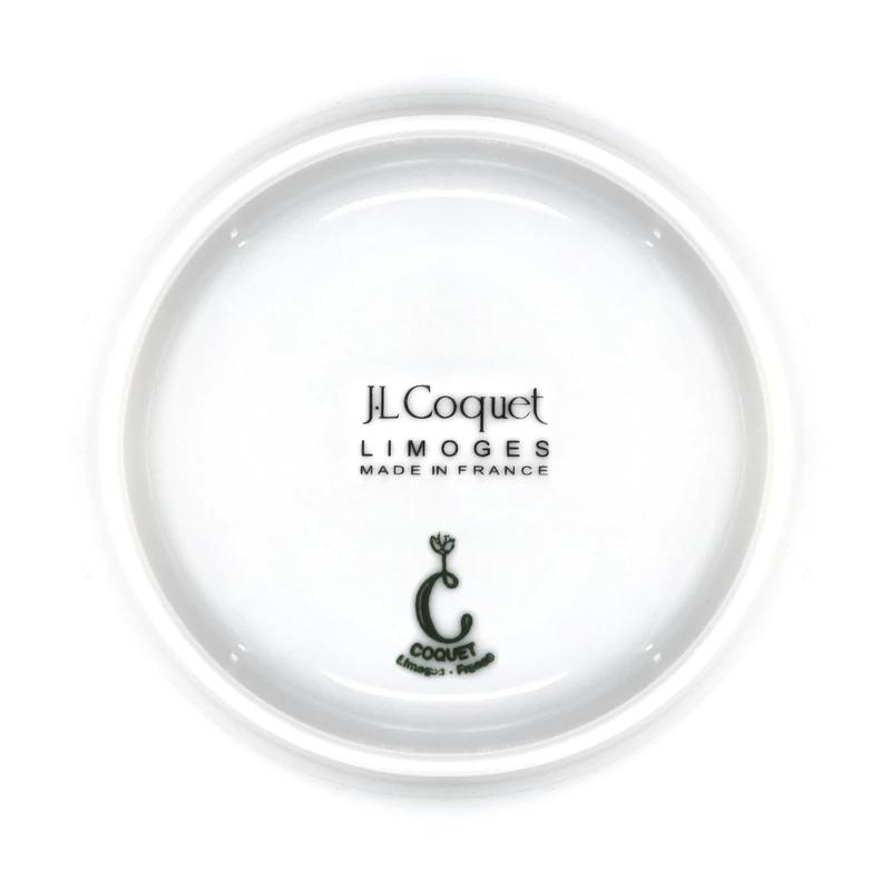 [ J.L Coquet - ジャン・ルイ・コケ ] < Hémisphère - エミスフェール > ディナープレート 27cm プラチナストライプ
