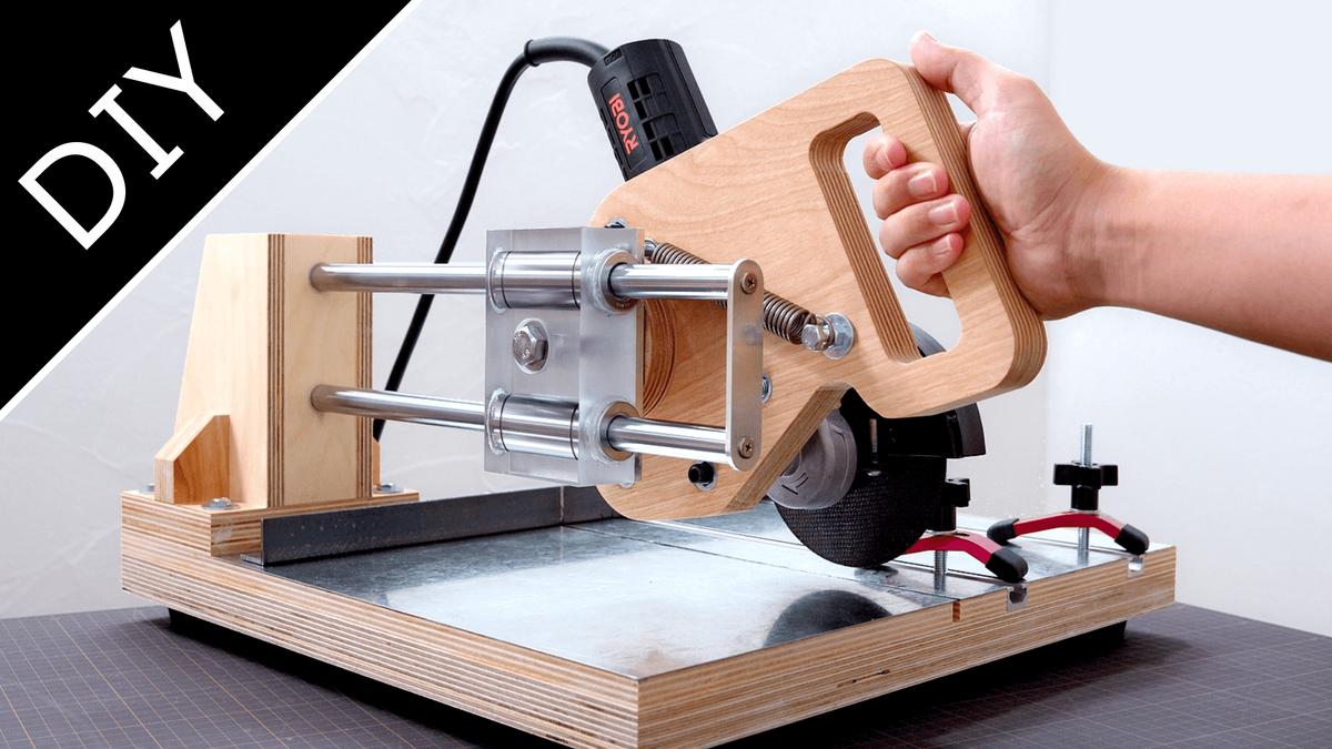 [Plan]Angle Grinder Sliding Cutting Jig JSK's