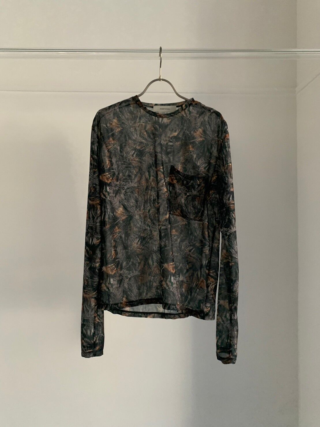 シーリングライト 【FUMIE=TANAKA】sheer print long T | kinderpartys.at