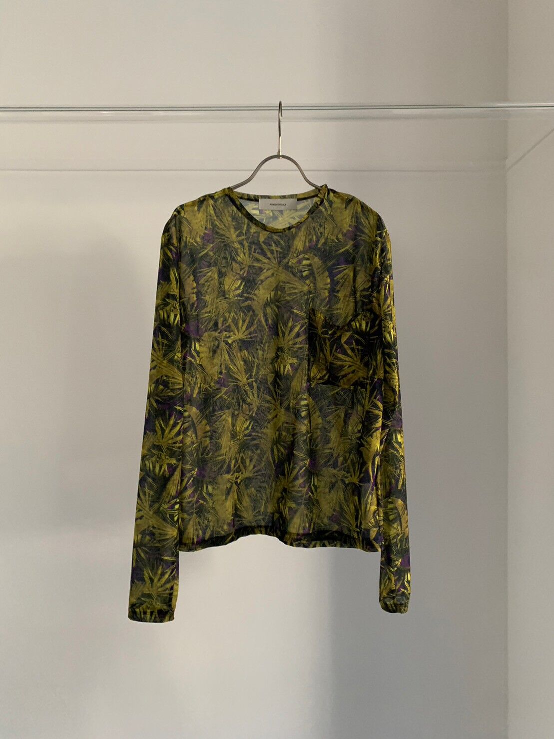 FUMIE=TANAKA / sheer print T | jurk