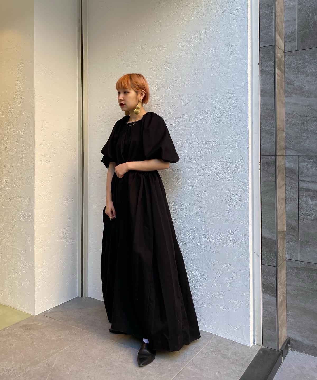 FUMIE=TANAKA / plain lace-up OP