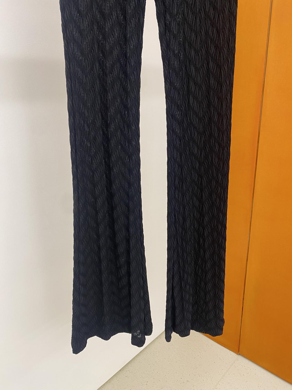 FETICO JQ JERSERY FLARED TROUSERS 【22AW】