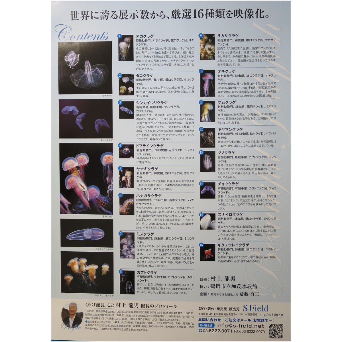 癒しのクラネタリウム Dvd 第１弾 海月灯りオンラインショップ
