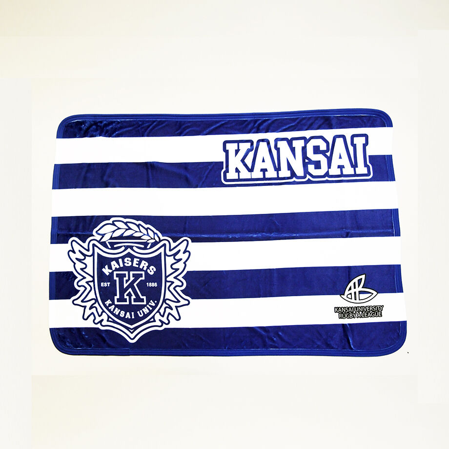 関西大学リーグ チームロゴ入りブランケット 全9種 関西ラグビーフットボール協会