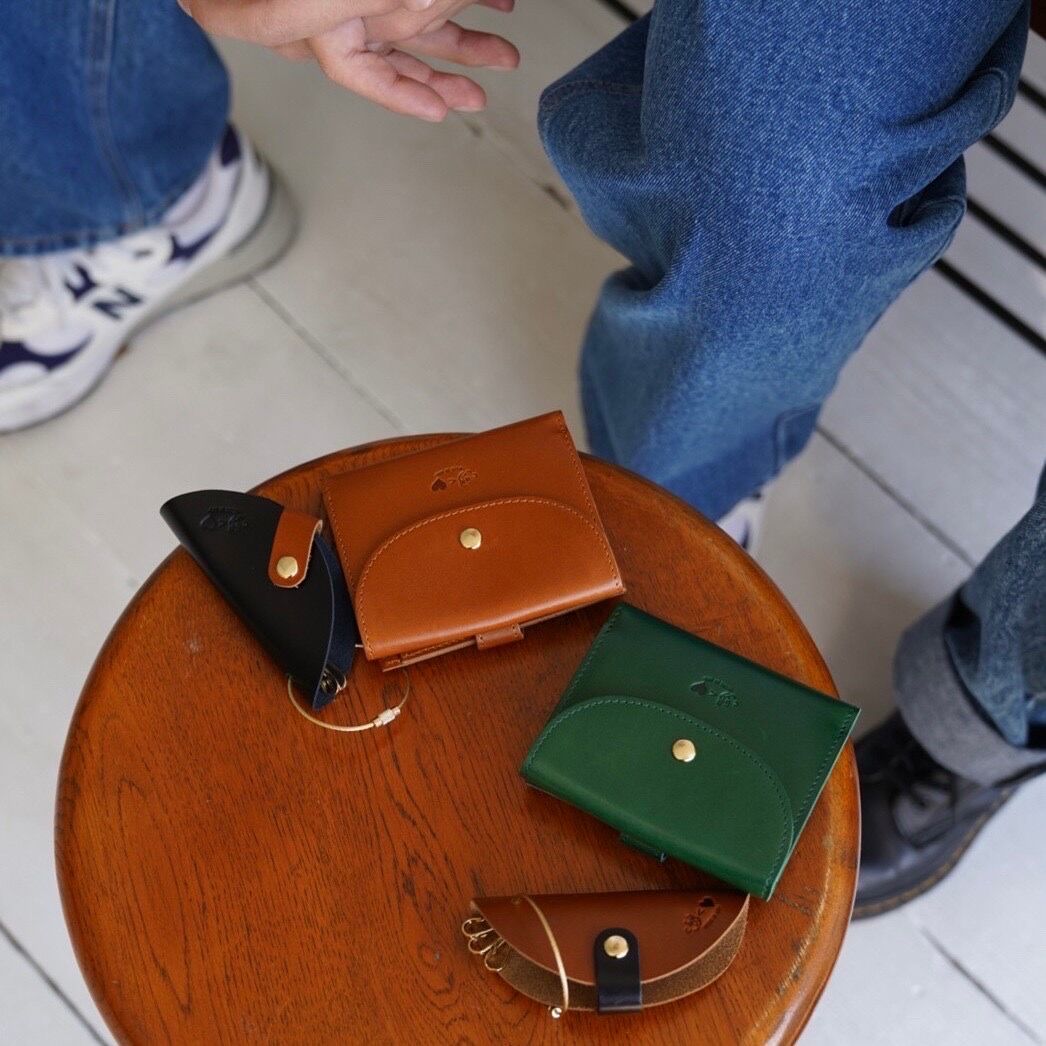 ☺︎<❤︎ leather wallet | kaoyorinakami