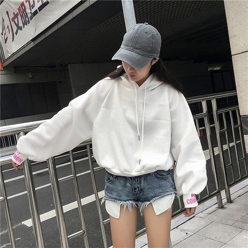 パーカー ゆったり プリント 裏起毛 英語 フード付き カジュアル 韓国