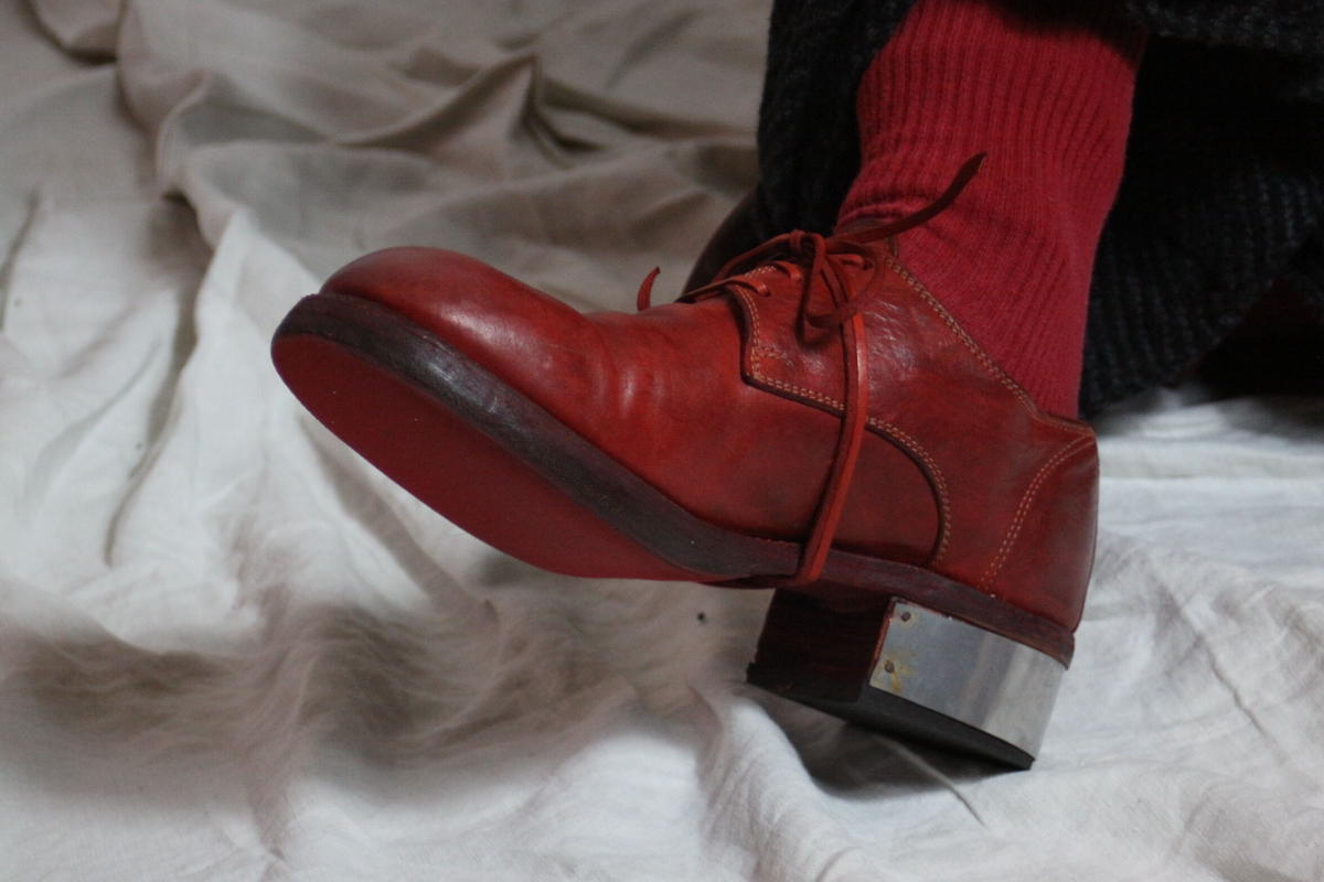 Guidi 792ZI Metal Heel Derby Shoes | Karasu Shop