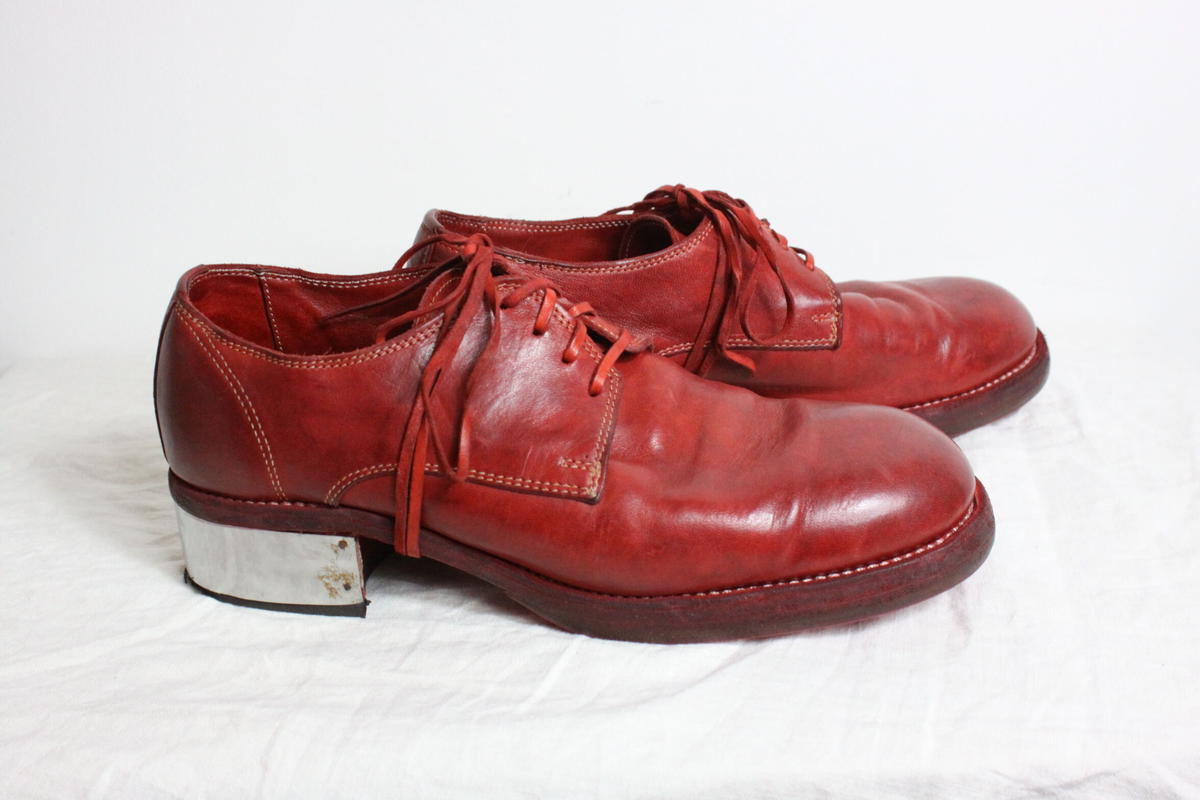 Guidi 792ZI Metal Heel Derby Shoes | Karasu Shop