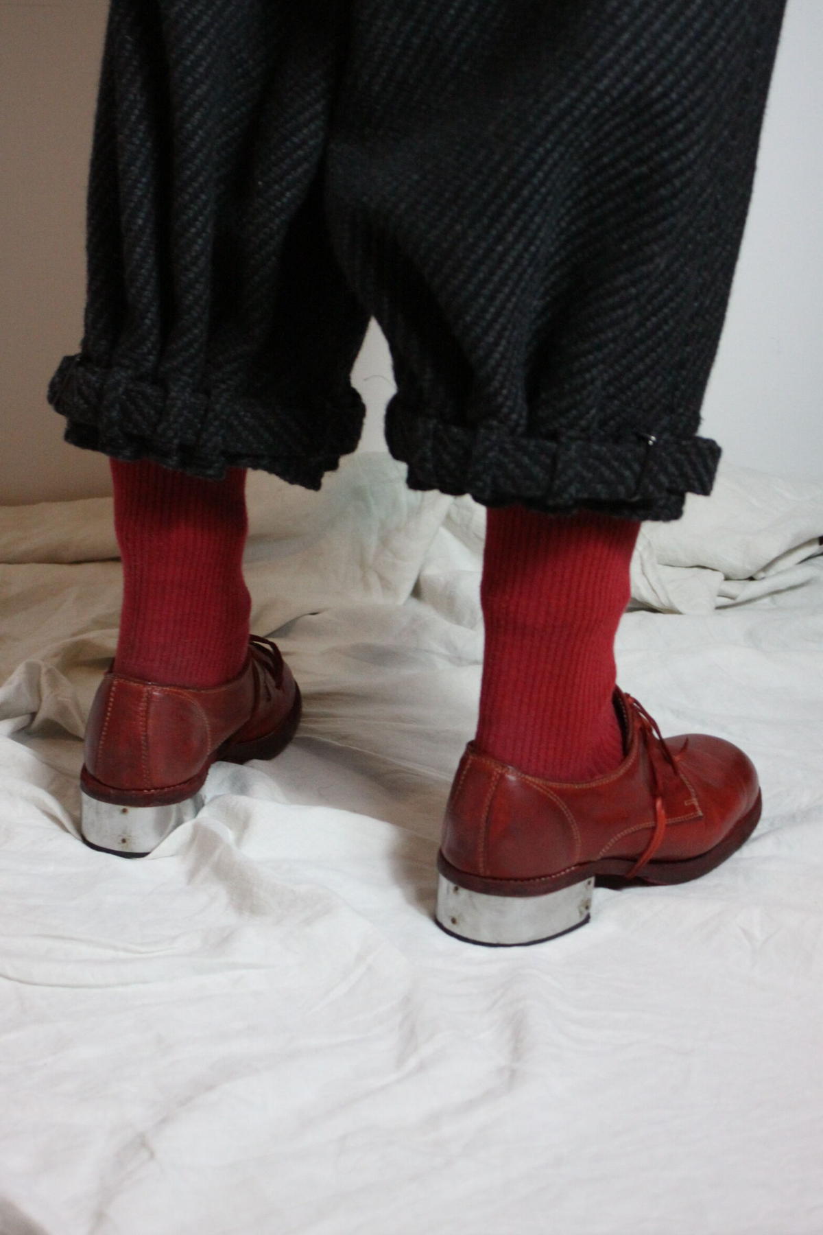 Guidi 792ZI Metal Heel Derby Shoes | Karasu Shop