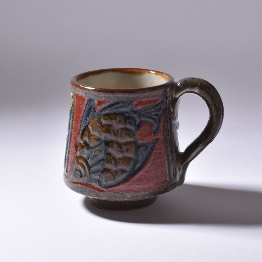 新品】清正陶器 小橋川卓史 コーヒーカップ/ソーサー 沖縄 やちむん 新品】清正陶器 小橋川卓史 コーヒーカップ/ソーサー 沖縄 やちむん