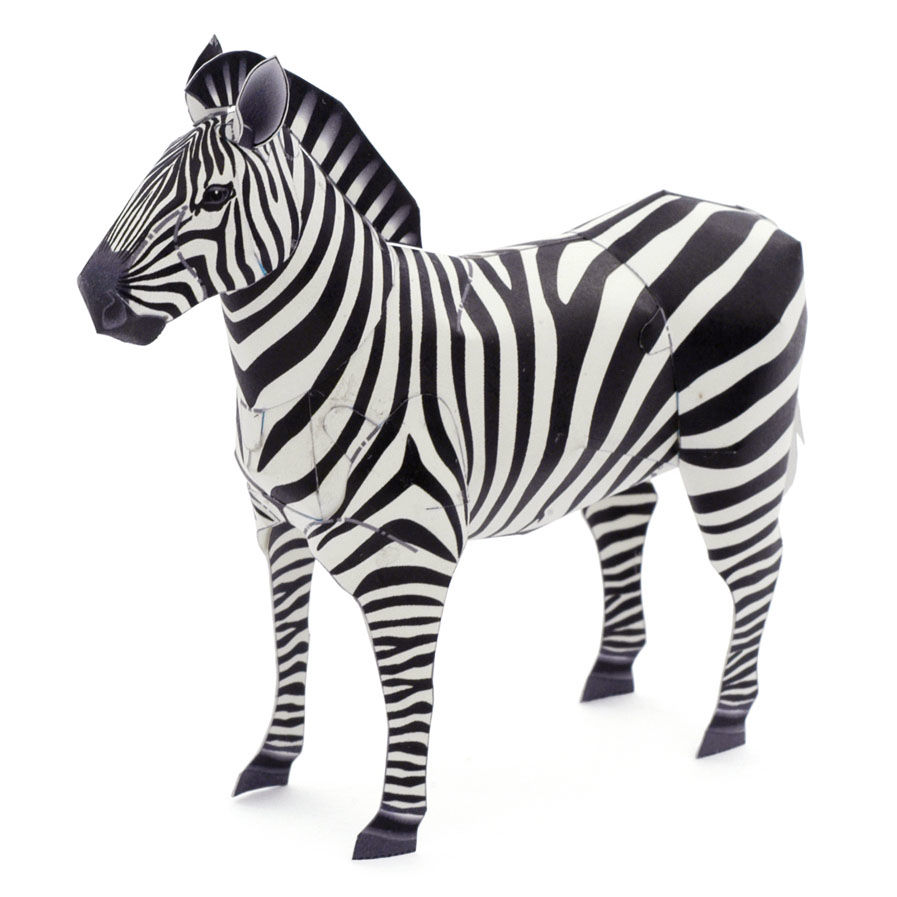 グラントシマウマ Grant S Zebra 紙工作キット Keicraft Onlin グラントシマウマ Grant S Zebra 紙工作キット Keicraft Onlin