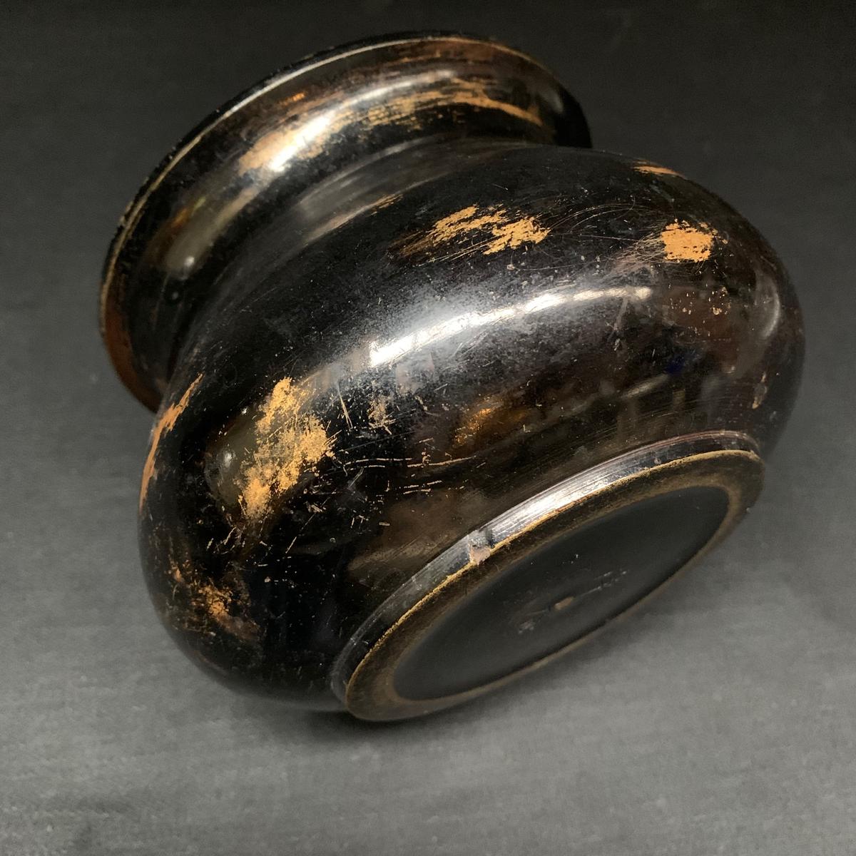 JK817] 中川浄益 古銅 建水 浄益 茶道具 銅製