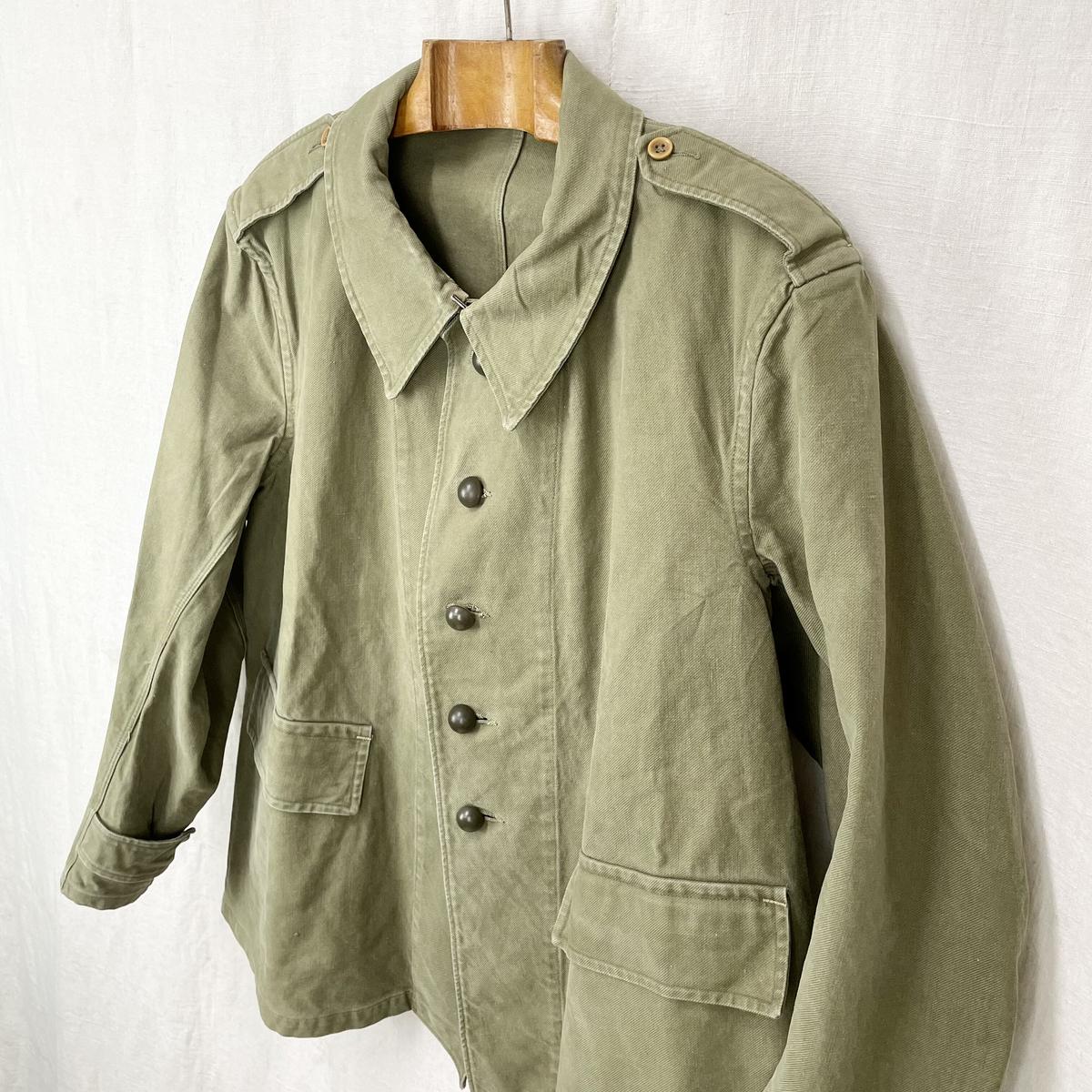 30-40s French Army M-38 Bourgeron Jacket www.sanagustin.ac.id