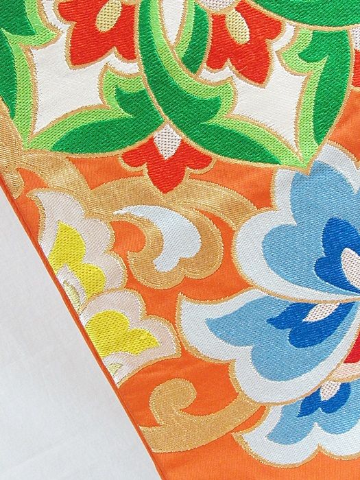 錦 袋帯】希少丸袋 川島織物セルコン謹製 大蜀江競華文に正倉院文様 ...