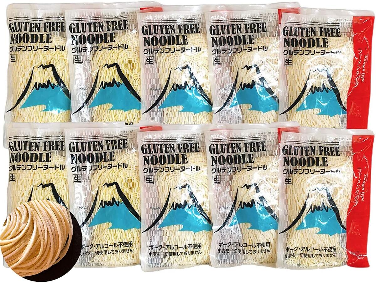 ラーメン グルテンフリー ヌードル 10袋セット 米粉麺 生麺 Kind Table On