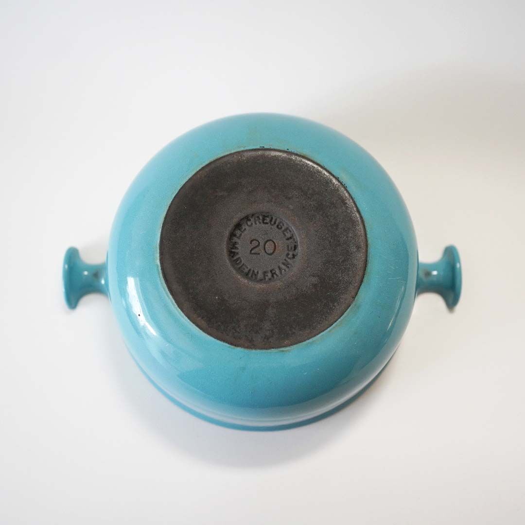 復刻盤 レイモンローウィー】ルクルーゼ ソースパン 20 ターコイズ