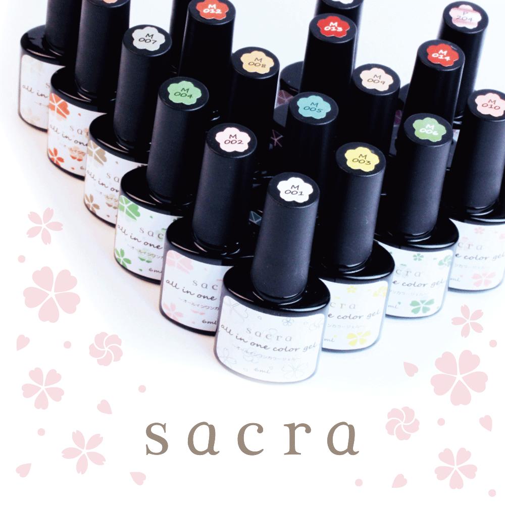 市場 Sacra Sacraオールインワンカラージェル サクラ