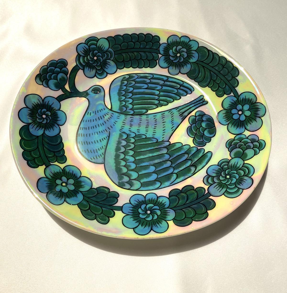 アラビア 極楽鳥 アートプレート カイピアイネン ARABIA アラビア Birger Kaipiainen 極楽鳥 プレート | iichi 日々の